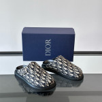 Christian  Dior, Aqua, Men's Slipper, Black
