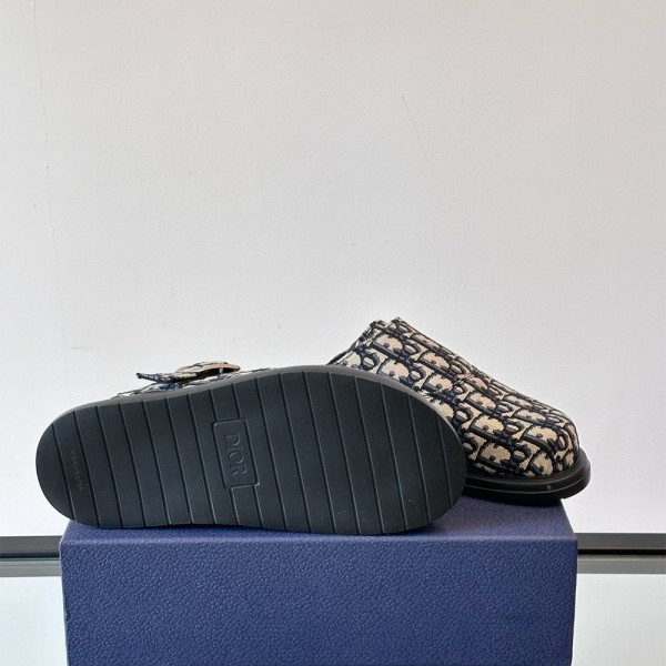 Christian  Dior, Aqua, Men's Slipper, Black