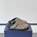 Christian Dior, Aqua, Men's Slipper, Brown