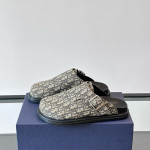 Christian Dior, Aqua, Men's Slipper, Brown
