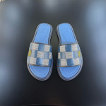 Louis Vuitton, Men's Slipper, Blue