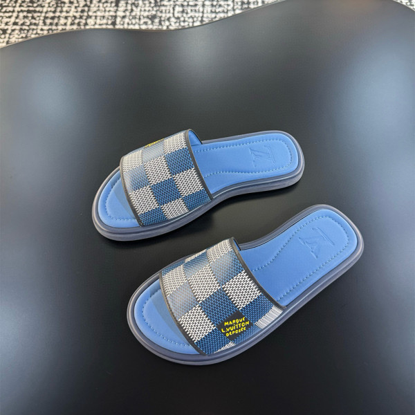 Louis Vuitton, Men's Slipper, Blue
