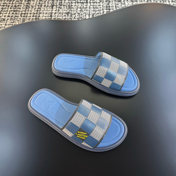 Louis Vuitton, Men's Slipper, Blue