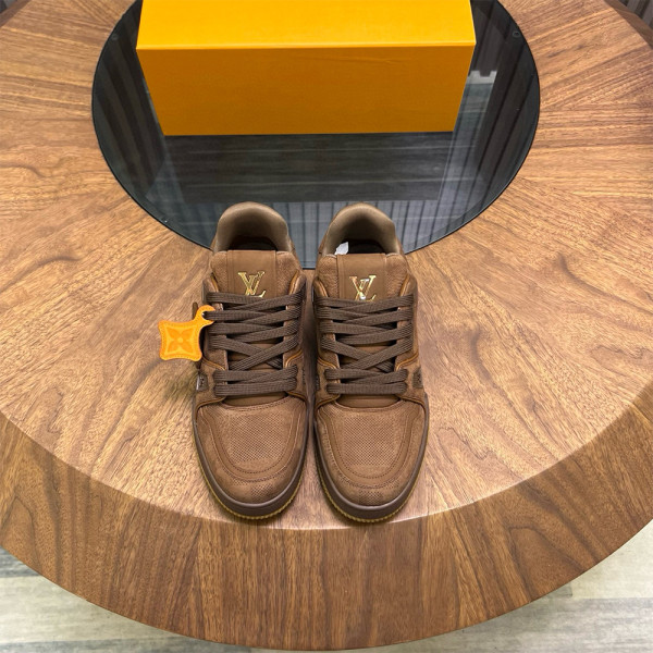 Louis Vuitton, Trainer, Men's Sneaker, Brown