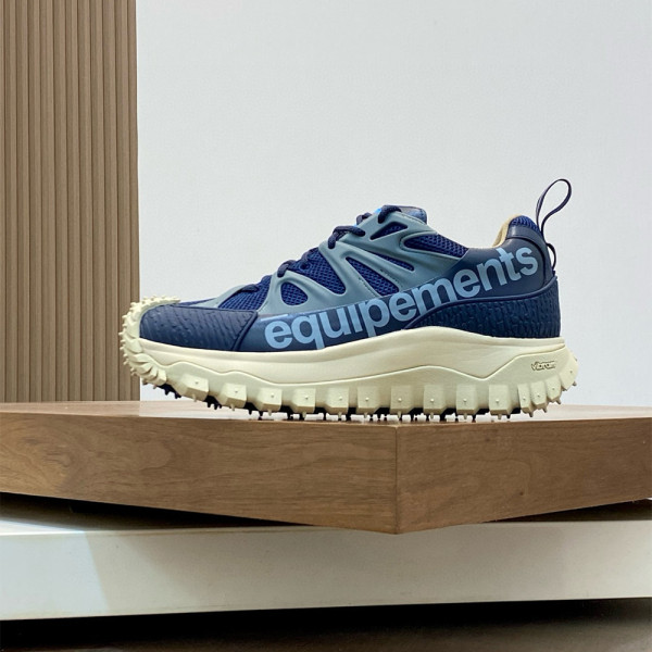 Moncler, Trailgrip Amoeba, Men's Sneaker, Blue