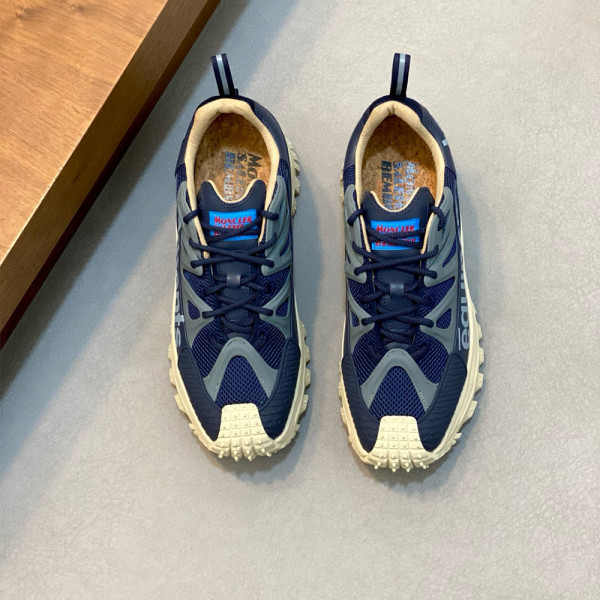 Moncler, Trailgrip Amoeba, Men's Sneaker, Blue