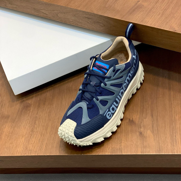 Moncler, Trailgrip Amoeba, Men's Sneaker, Blue