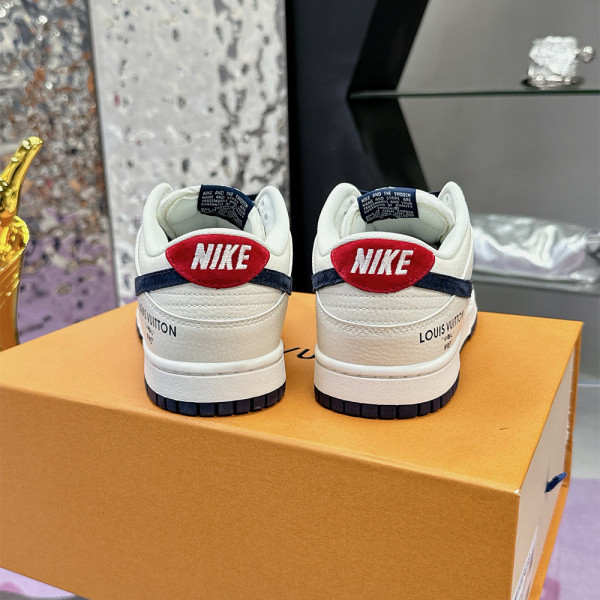 Louis Vuitton x Nike, Air Force, Men's Sneaker, White