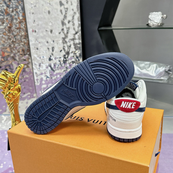 Louis Vuitton x Nike, Air Force, Men's Sneaker, White
