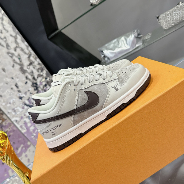 Louis Vuitton x Nike, Air Force, Men's Sneaker, Grey