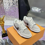 Louis Vuitton x Nike, Air Force, Men's Sneaker, Grey