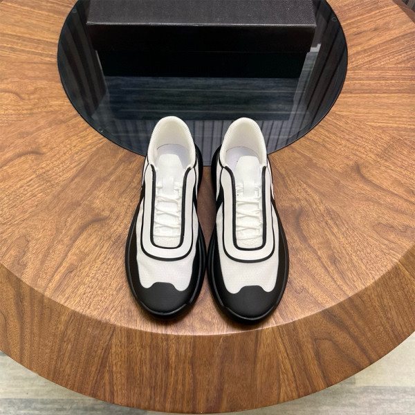Prada, America's Cup, Men's Sneaker, White