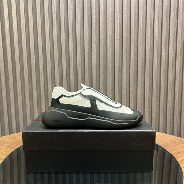 Prada, America's Cup, Men's Sneaker, White