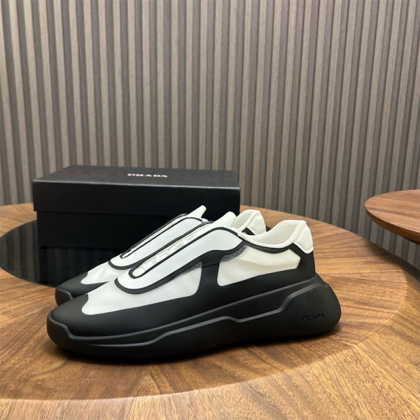 Prada, America's Cup, Men's Sneaker, White
