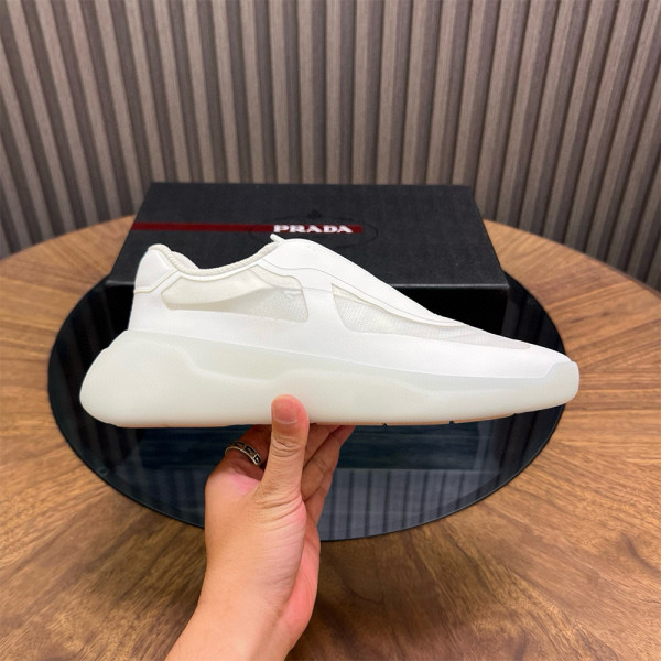 Prada, America's Cup, Men's Sneaker, White