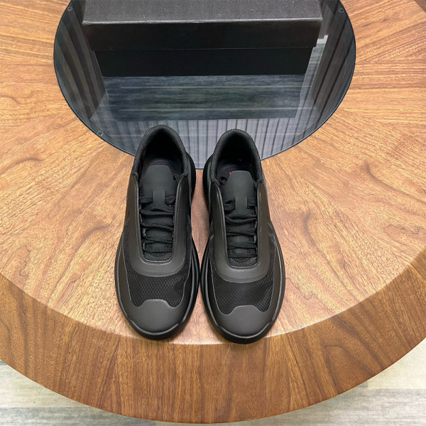 Prada, America's Cup, Men's Sneaker, Black