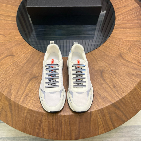 Prada, Classical, Men's Sneaker, White