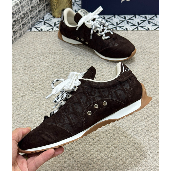 Christian Dior, Casual, Men's Sneaker, Dark Brown