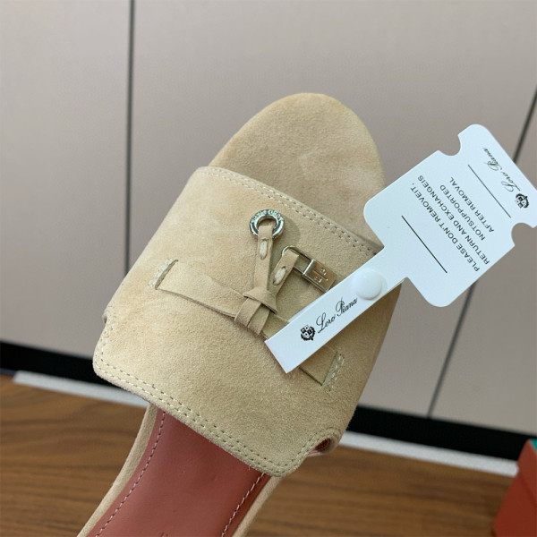 Loro Piana, Summer Charm, Women's Slipper, Beige