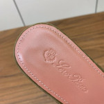 Loro Piana, Summer Charm, Women's Slipper, Khaki