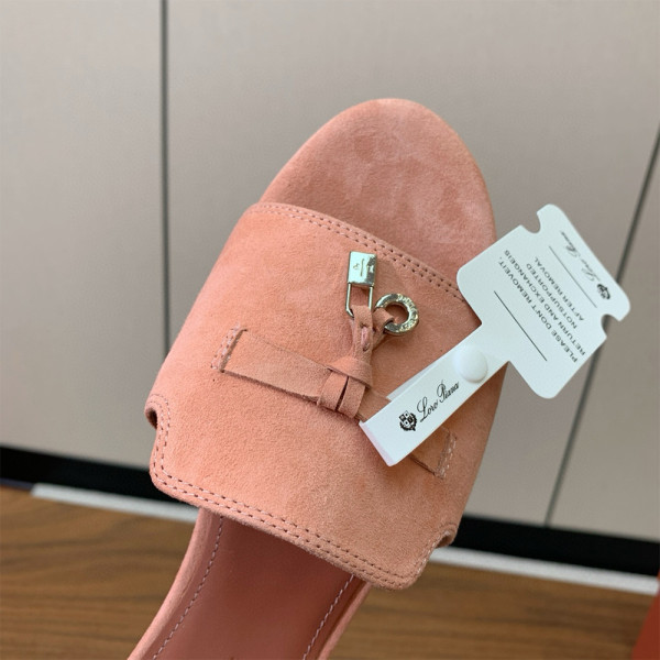 Loro Piana, Summer Charm, Women's Slipper, Orange