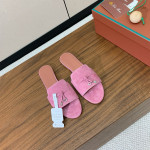 Loro Piana, Summer Charm, Women's Slipper, Pink