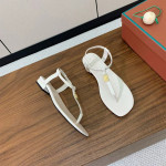 Loro Piana, Mindil, Women's Sandal, White