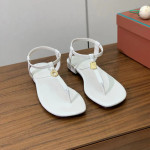 Loro Piana, Mindil, Women's Sandal, White