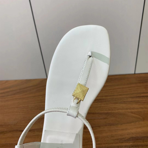 Loro Piana, Mindil, Women's Sandal, White