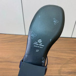 Loro Piana, Mindil, Women's Sandal, Navy