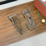 Loro Piana, Mindil, Women's Sandal, Brown