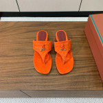 Loro Piana, Women's Slipper, Orange