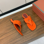 Loro Piana, Women's Slipper, Orange