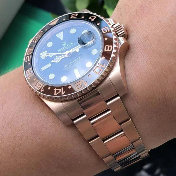 Rolex, GMT Master, Men's Watch, Gold, 42MM