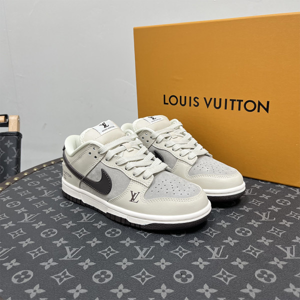 Louis Vuitton x Nike, Air Force, Women's Sneaker, Grey