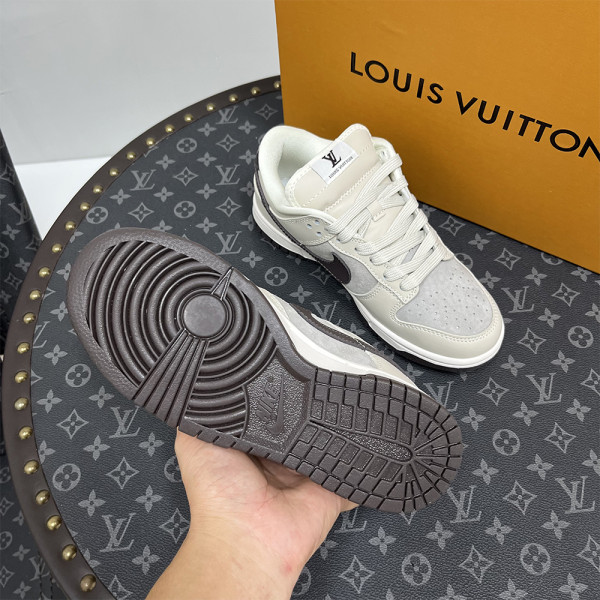 Louis Vuitton x Nike, Air Force, Women's Sneaker, Grey