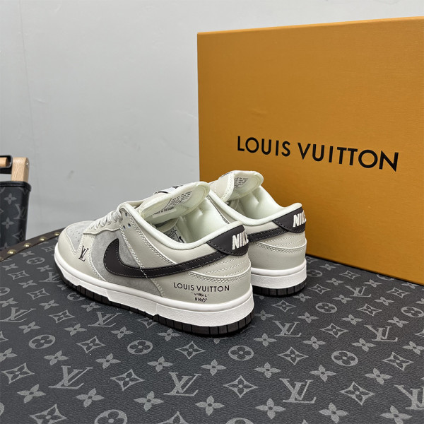 Louis Vuitton x Nike, Air Force, Women's Sneaker, Grey