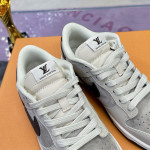 Louis Vuitton x Nike, Air Force, Women's Sneaker, Grey