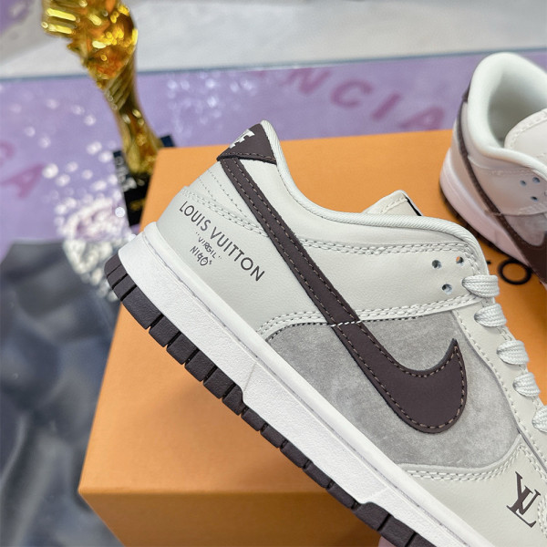 Louis Vuitton x Nike, Air Force, Women's Sneaker, Grey