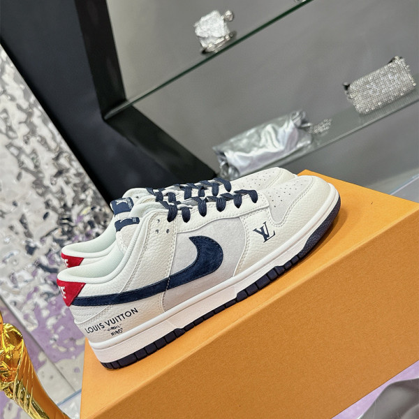 Louis Vuitton x Nike, Air Force, Women's Sneaker, White