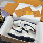 Louis Vuitton x Nike, Air Force, Women's Sneaker, White
