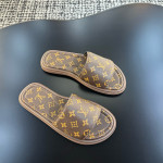 Louis Vuitton, Women's Slipper, Brown
