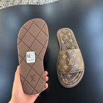 Louis Vuitton, Women's Slipper, Brown