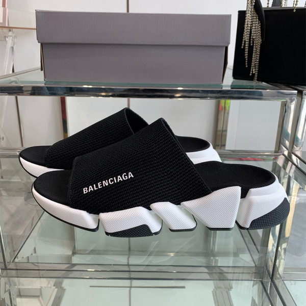 Balenciaga, Speed, Men's Slipper, Black