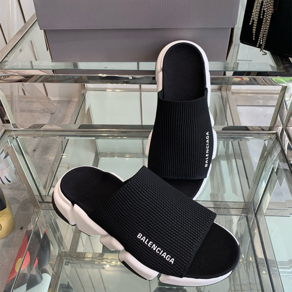 Balenciaga, Speed, Men's Slipper, Black