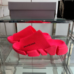 Balenciaga, Speed, Heren Slipper, Rood