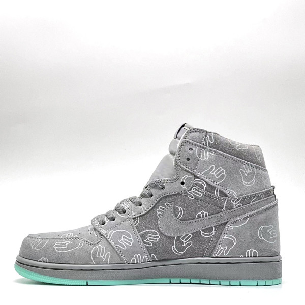 Nike,  Air Jordan, Women's Sneaker, Grey