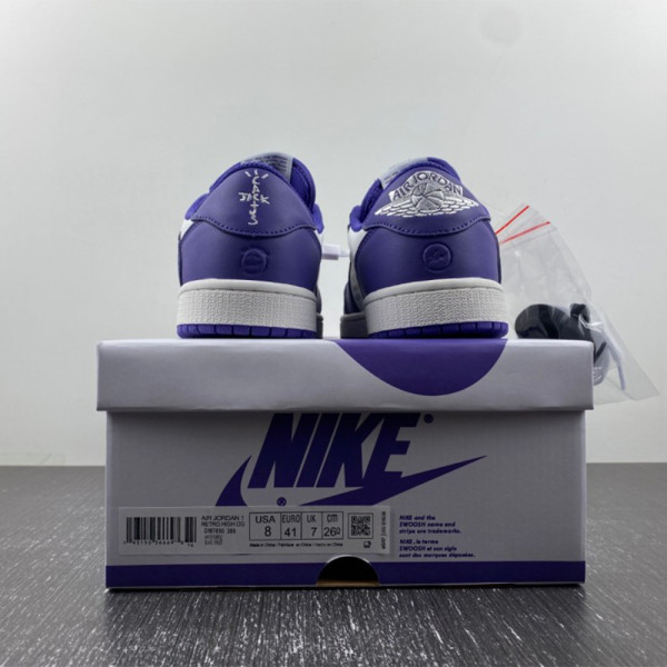 Nike, Travis Scott x Air Jordan, Women's Sneaker, Purple