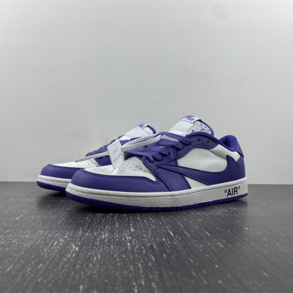 Nike, Travis Scott x Air Jordan, Women's Sneaker, Purple