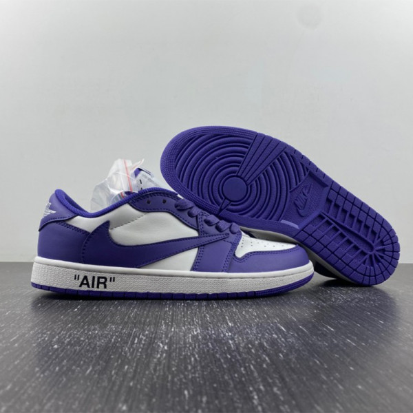 Nike, Travis Scott x Air Jordan, Women's Sneaker, Purple